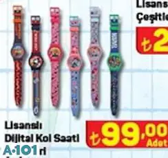 LİSANSLI DİJİTAL KOL SAATİ ÇEŞİTLERİ